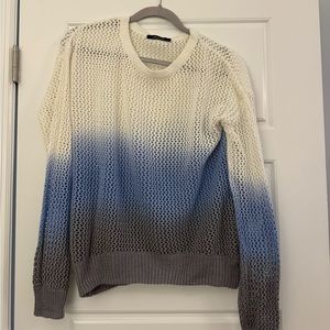 Oliviaceous ombré sweater/cover up M